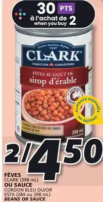 IGA Clark beans offer