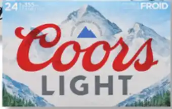 IGA Coors light beer offer