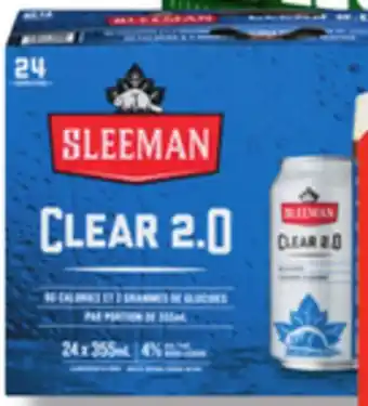 IGA Sleeman clear 2.0 beer offer