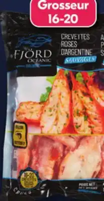 IGA Frozen wild caught argentinian raw shrimp offer