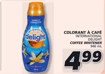 IGA International delight coffee whitener offer