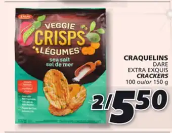 IGA Dare crackers offer