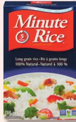 IGA Minute rice rice offer