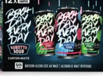 IGA Beach day every day alcoholic malt beverage offer