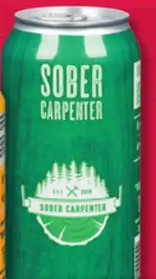 IGA Sober carpenter non-alcoholic beer offer