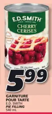 IGA E.d. smith pie filling offer