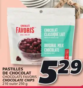 IGA Chocolats favoris chocolate chips offer