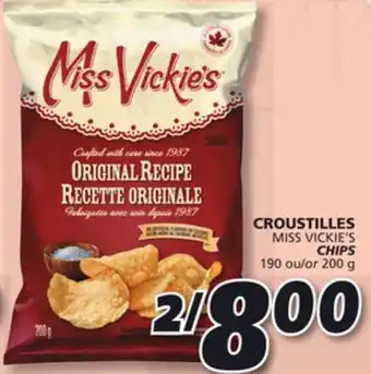 IGA Miss vickie's chips offer