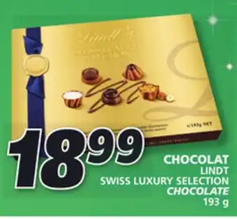 IGA Lindt swiss luxury selection chocolate offer