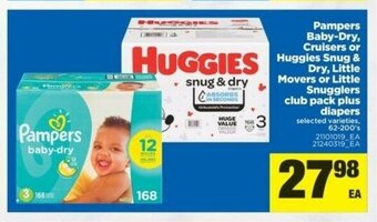 Real Canadian Superstore Pampers Baby-Dry offer