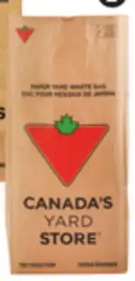 Canadian Tire Compostable 2-ply leaf bags, 5-pack offer