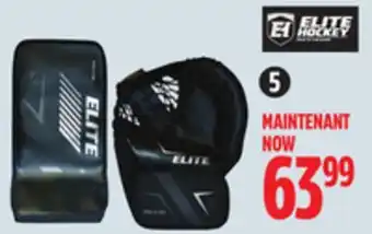 Canadian Tire Elite hockey street hockey goalie glove/blocker offer