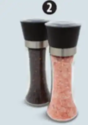 Canadian Tire Kamenstein filled salt & pepper glass grinder set offer