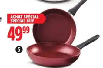 Canadian Tire Paderno 2-pk forged non-stick pans, 26cm and 30cm offer