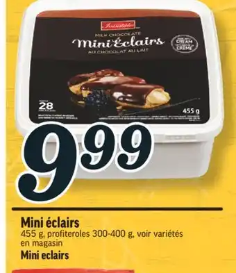 Marché Richelieu Mini éclairs irresistibles | irresistibles mini eclairs offer