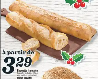 Marché Richelieu Baguette française | french baguette offer