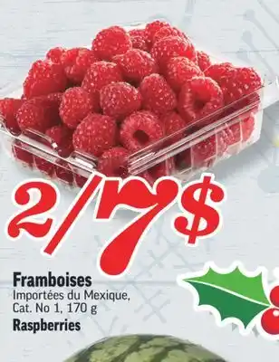 Marché Richelieu Framboises | raspberries offer