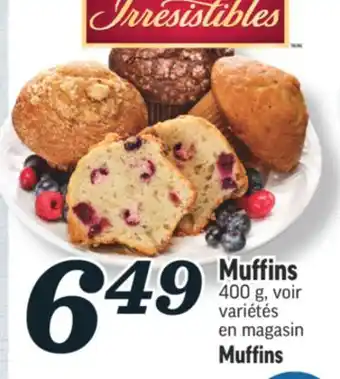 Marché Richelieu Muffins irresistibles | irresistibles muffins offer