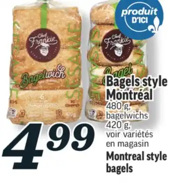 Marché Richelieu Bagels style montréal | montreal style bagels offer