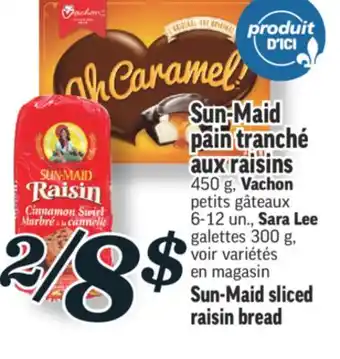 Marché Richelieu Pain tranché aux raisins sun‑maid | sun‑maid sliced raisin bread offer
