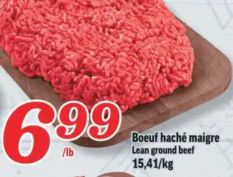 Marché Richelieu Boeuf haché maigre | lean ground beef offer