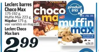 Marché Richelieu Barres choco max leclerc | leclerc choco max bars offer