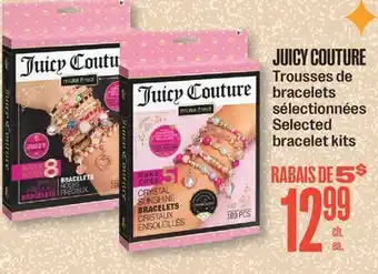 Jean Coutu Juicy couture selected bracelet kits offer