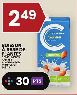 Rachelle-Bery Grocery Compliments plant-based beverage offer
