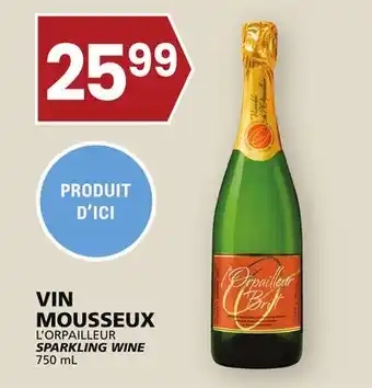 Rachelle-Bery Grocery L'orpailleur sparkling wine offer