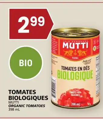Rachelle-Bery Grocery Mutti organic tomatoes offer