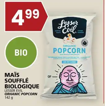 Rachelle-Bery Grocery Lesser evil orhanic popcorn offer