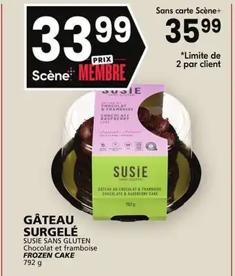 Rachelle-Bery Grocery Susie sans gluten frozen cake offer