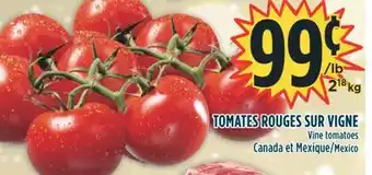 Marché Adonis Tomates rouges sur vigne offer