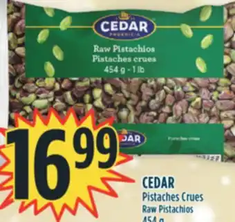 Marché Adonis Cedar pistaches crues offer