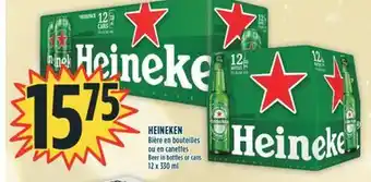 Marché Adonis Heineken bière en bouteilles ou en canettes offer