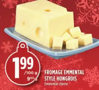 Marché Adonis Fromage emmental style hongrois offer