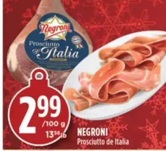 Marché Adonis Negroni prosciutto de italia offer