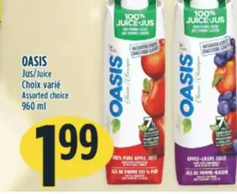 Marché Adonis Oasis jus offer