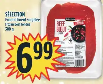 Marché Adonis Sélection fondue boeuf surgelée offer
