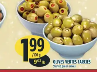 Marché Adonis Olives vertes farcies offer