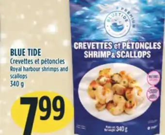 Marché Adonis Blue tide crevettes et pétoncles offer