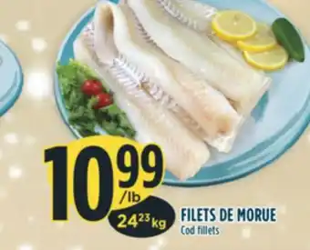 Marché Adonis Filets de morue cod fillets offer