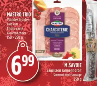 Marché Adonis Mastro trio viandes froides offer