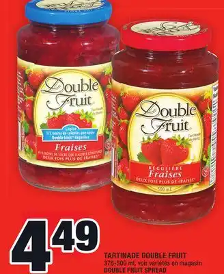 Super C Tartinade double fruit | double fruit spread offer
