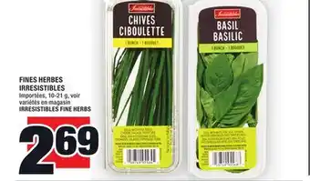 Super C Fines herbes irresistibles | irresistibles fine herbs offer