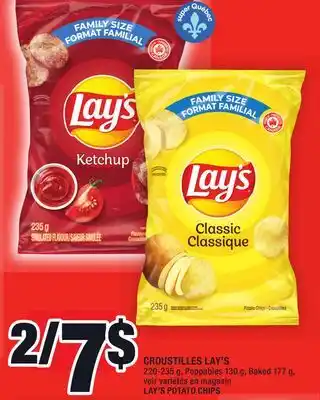 Super C Croustilles lay's | lay's potato chips offer