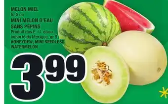 Super C Melon miel | honeydew offer