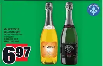 Super C Vin mousseux bulles de nuit | bulles de nuit sparkling wine offer