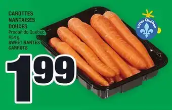 Super C Carottes nantaises douces | sweet nantes carrots offer