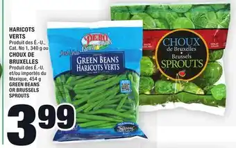 Super C Haricots verts | green beans offer